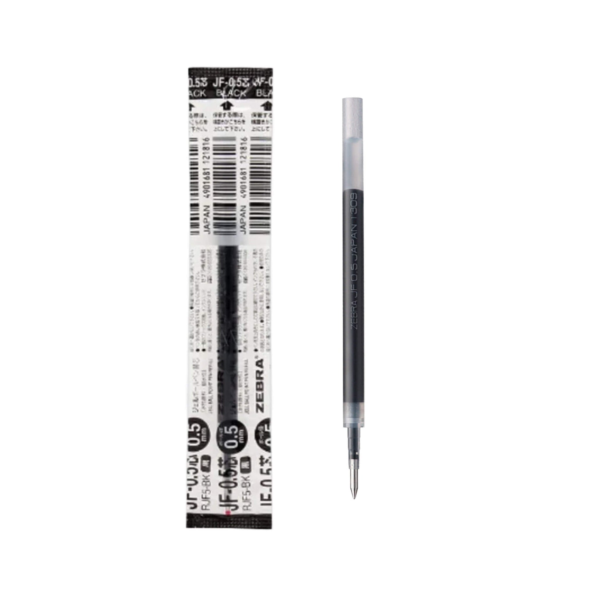 Zebra Sarasa Clip Gel Pen Refill JF - 0.5 0.5mm - Black - Pen Refills