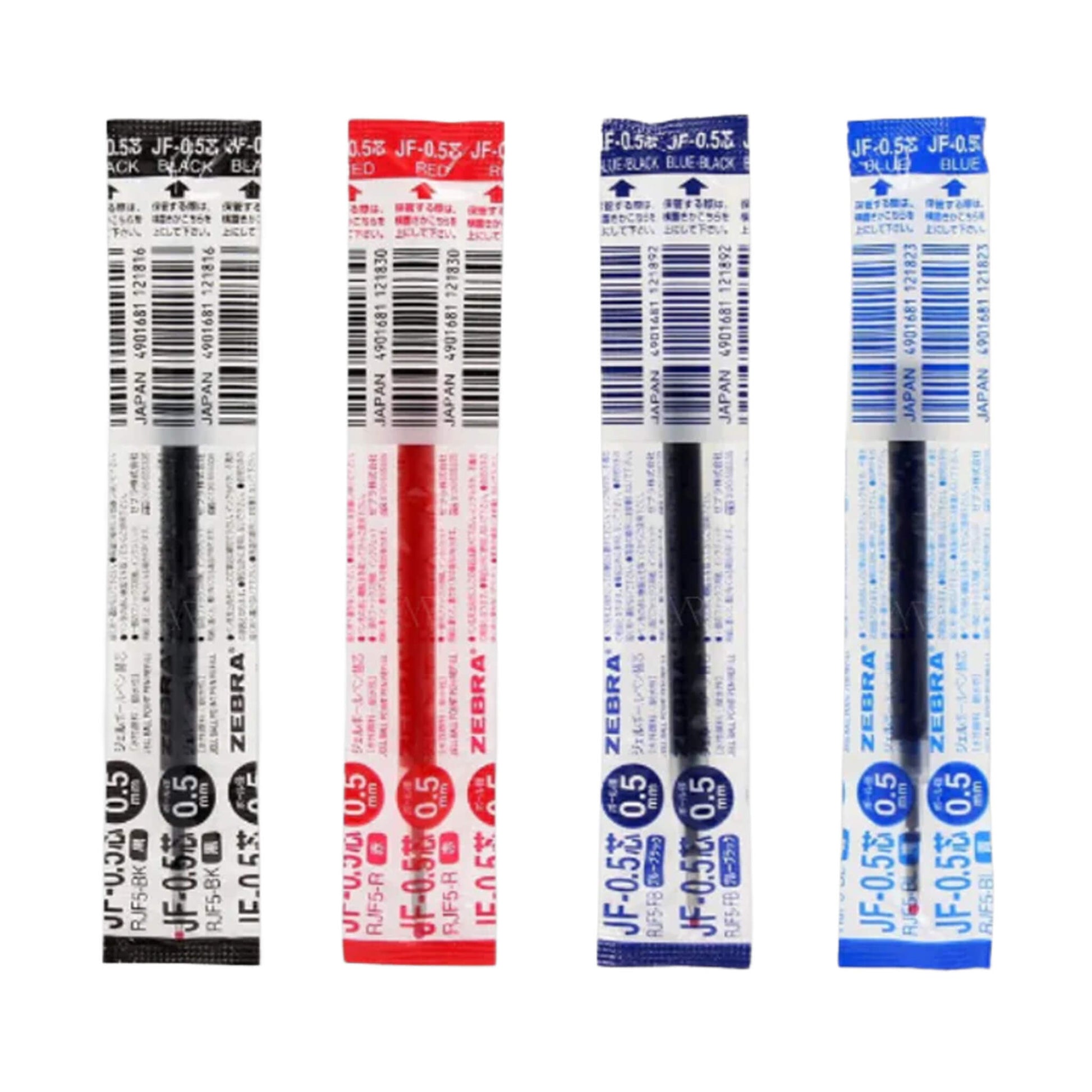 Zebra Sarasa Clip Gel Pen Refill JF - 0.5 0.5mm - Black - Pen Refills