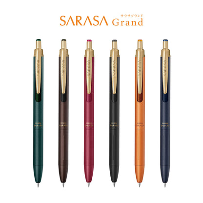 Zebra Sarasa Grand Vintage Gel Pen (2024 Renewal) 0.3mm - Black - Gel & Rollerball Pens
