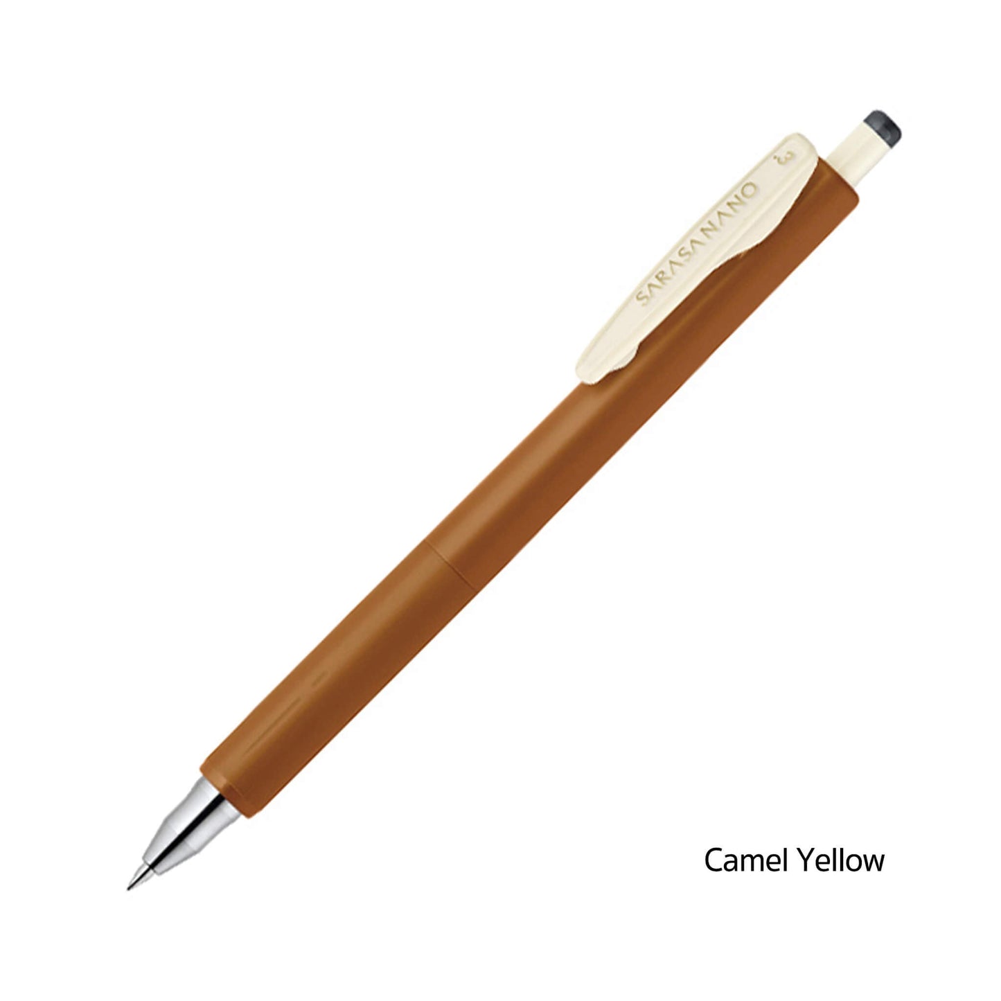 Zebra Sarasa Nano Gel Pen 0.3mm - Camel Yellow - Gel & Rollerball Pens